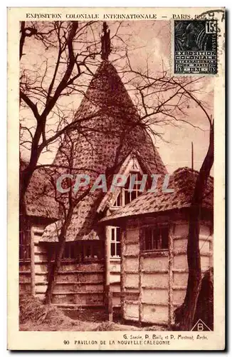 Cartes postales Exposition Coloniale Internationale Paris 1931 Pavillon De La Nouvelle Caledonie