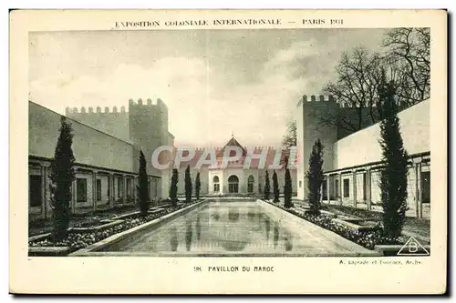 Ansichtskarte AK Exposition coloniale Internationale Paris 1931 Pavillon Du Maroc