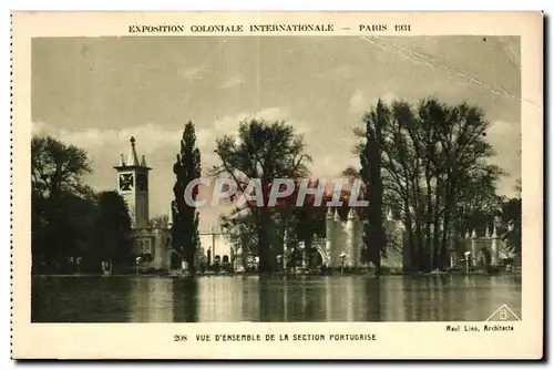 Cartes postales Exposition coloniale Internationale Paris 1931 Vue D Ensemble De La Section Portugaise