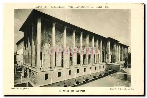 Ansichtskarte AK Exposition coloniale internationale Paris 1931 Musee Des Colonies