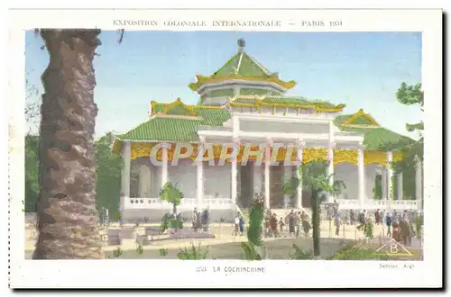 Ansichtskarte AK Exposition coloniale internationale Paris 1931 La Cochinchine