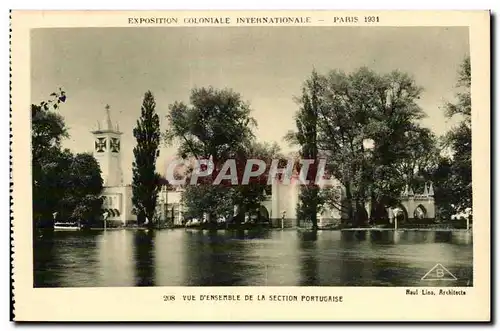 Cartes postales Exposition coloniale internationale Paris 1931 Vue D Ensemble De La Section Portugaise