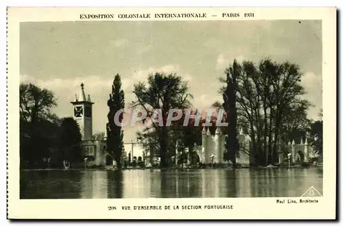 Ansichtskarte AK Exposition Coloniale Internationale Paris 1931 Vue D Ensemble De La Section Portugaise