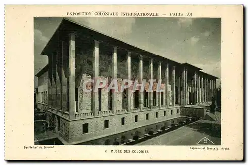 Cartes postales Exposition Coloniale Internationale Paris 1931 Muses Des Colonies