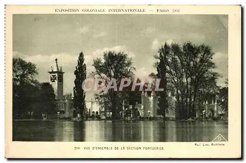 Cartes postales Exposition coloniale internationale Paris 1931 Vue D Ensemble De La Section Portugaise