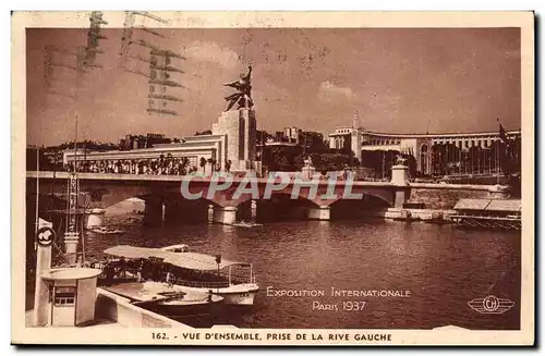 Cartes postales Exposition coloniale internationale Paris 1931 Vue D Ensemble Prise De La Rive Gauche