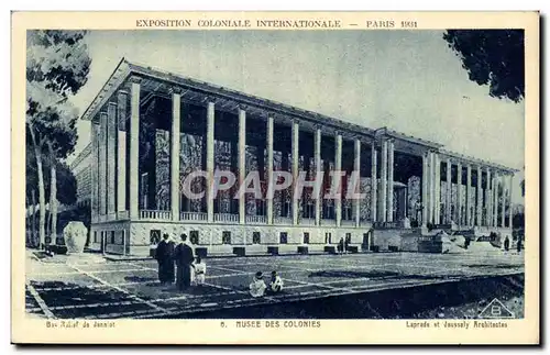 Cartes postales Exposition coloniale internationale Paris 1931 Musee Des Colonies