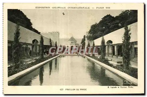 Cartes postales Exposition coloniale internationale Paris 1931 ExpoPavillon Du Maroc