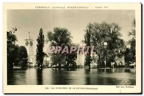 Cartes postales Exposition coloniale internationale Paris 1931 Vue D Ensemble De La Section Portugaise