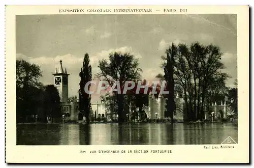 Ansichtskarte AK Exposition coloniale internationale Paris 1931 Vue D Ensemble De La Section Portugaise