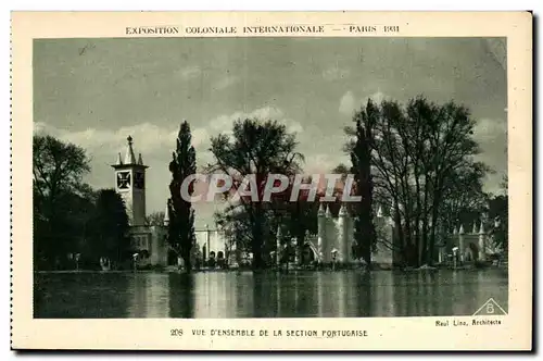 Cartes postales Exposition coloniale internationale Paris 1931 Vue D Ensemble De La Section Portugaise