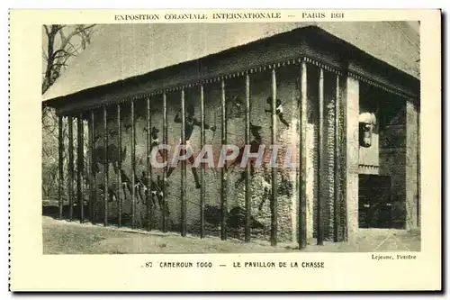 Ansichtskarte AK Exposition Coloniale Internationale de paris cameroun togo le pavillon de la cmasse