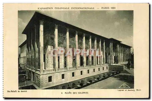 Cartes postales Exposition Coloniale Internationale de paris musee des colonies