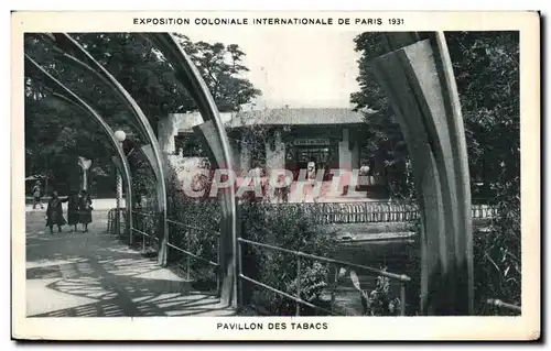 Ansichtskarte AK Exposition Coloniale Internationale De pavillon des tabacs