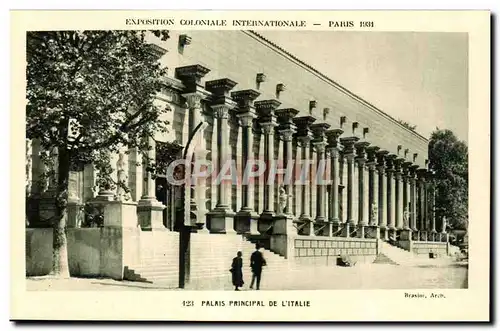 Cartes postales -Exposition Coloniale Internationale - Paris 1931 Palais Principle de L Italie