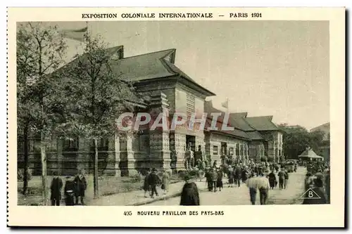 Cartes postales - Exposition Coloniale Internationale - Paris 1931 Nouveau Pavillon des Pays-Bas