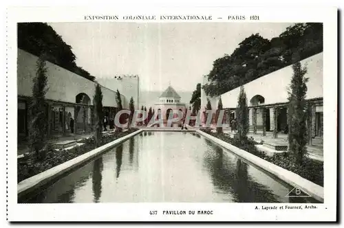 Cartes postales - Exposition Coloniale Internationale - Paris 1931 Pavillon du Maroc