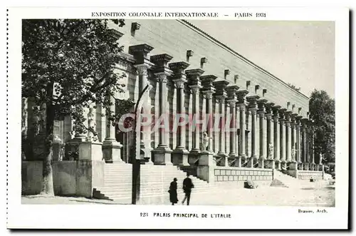 Cartes postales - Exposition Coloniale Internationale - Paris 1931 Palais Principal de l Italie