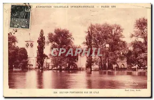 Ansichtskarte AK - Exposition Coloniale Internationale - Paris 1931 Section Portugaise vue de l Ile