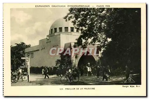 Cartes postales - Exposition Coloniale Internationale - Paris 1931 Pavillon de la Palestine