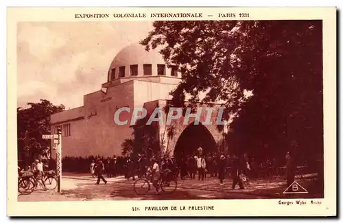 Cartes postales - Exposition Coloniale Internationale - Paris 1931 Pavillon de la Palestine