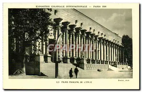 Cartes postales - Exposition Coloniale Internationale - Paris 1931 Palais Principal de l Italie