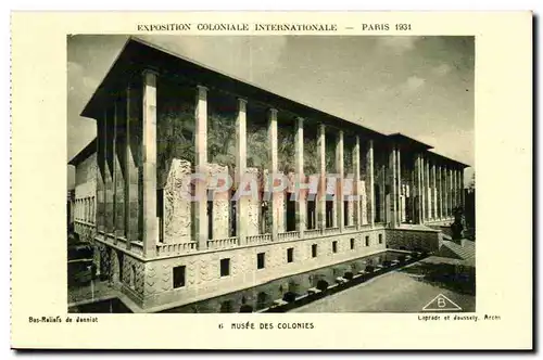 Cartes postales - Exposition Coloniale Internationale - Paris 1931 Musee des Colonies