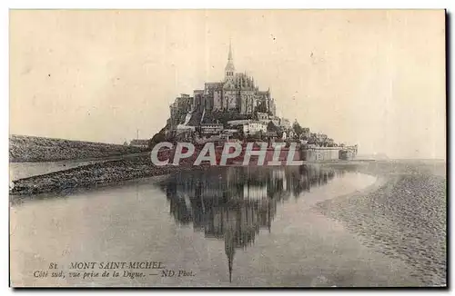 Ansichtskarte AK Mont Sant Michel Cote sud