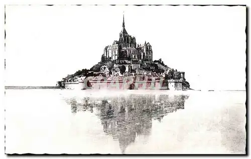 Cartes postales Le mont st michel Vu generale