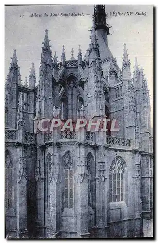 Cartes postales Abbaue du saint michel de l eglise