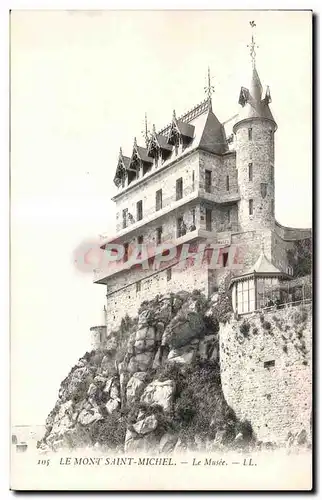 Cartes postales Le mont siant michel Le musee