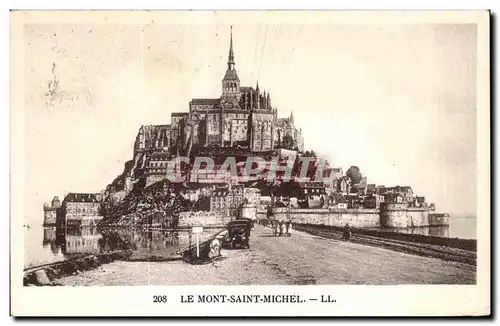 Cartes postales Le mont saint michel