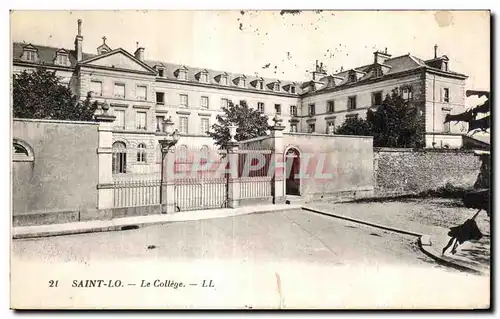 Cartes postales Saint lo Le college