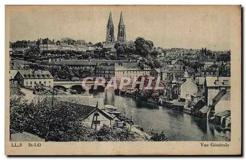 Cartes postales St Lo Vue generale