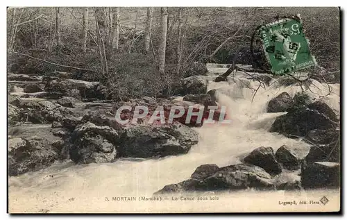 Cartes postales Mortain Manche La Cance sous bois