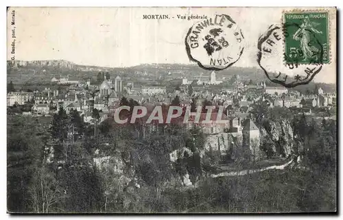 Cartes postales Mortain Vue generale