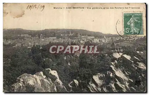 Cartes postales Mortain Manche Vue generale prise des Roches des Fresnais