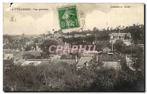 Cartes postales Villedieu Vue generale