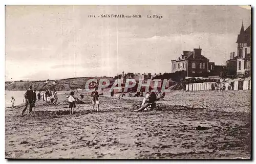 Cartes postales Saint Pair Sur Mer Le Plage