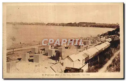 Ansichtskarte AK St pair sur mar Au mer au teir granville la cote