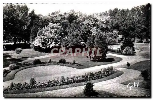 Cartes postales Saint pair sur mer Manche Jardin public