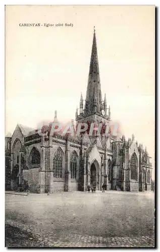 Ansichtskarte AK Carentan eglise cote sud