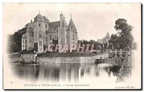 Ansichtskarte AK Chateau de Tourlaville Facade Septentrionale