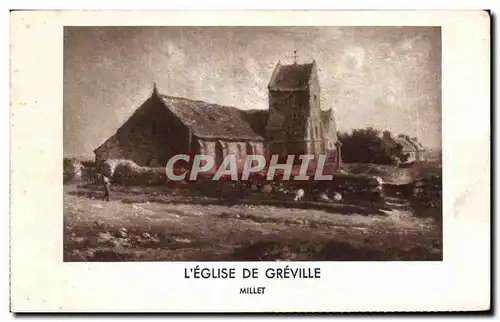 Cartes postales l Eglise de Greville Millet