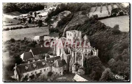 Cartes postales moderne Hambye Manche Vue Aerienne