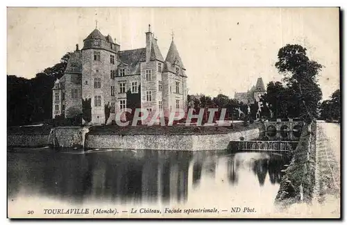 Ansichtskarte AK Tourlaville Manche le Chateau Facade Septentrionale