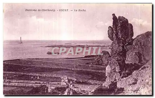 Ansichtskarte AK Environs de Cherbourg Goury La Roche