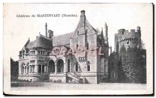 Cartes postales Chateau de Martinvast (Manche)