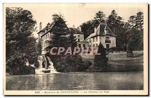 Ansichtskarte AK Environs de Cherbourg La Chateau du Vast