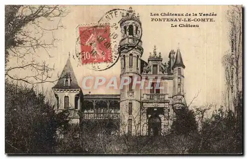 Ansichtskarte AK Les Chateaux de la Vendee Fontenay Le Comte Le Chateau